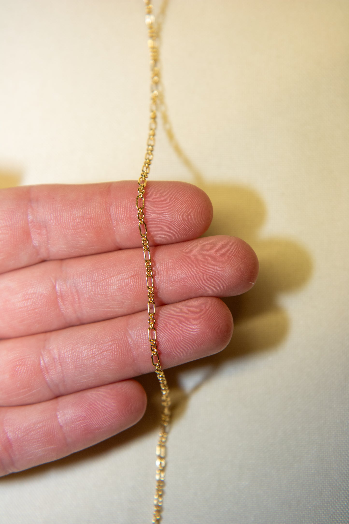 3+1 Round Rectangle Chain • 14ct Gold Filled Loose Chain